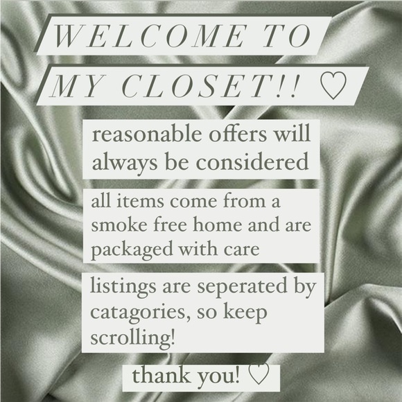 Other - Welcome To My Closet ! 🌿🤎